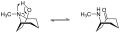 de: Gleichgewicht zwischen R-Tropanol und R-Methylamino-cycloheptanon; en: Equilibrium of R-tropanol and R-methylamino cycloheptanone (?)