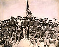 “Colonel Roosevelt et les Rough Riders.