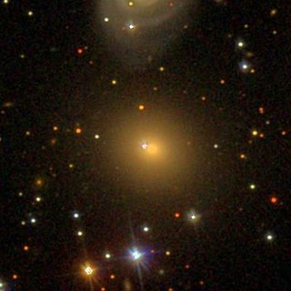 NGC 1267 Elliptical galaxy in the constellation Perseus