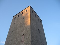 Primo piano di una torre