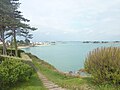 Carantec et l'Île Callot vus depuis la Chaise du Curé.