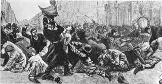 <span class="mw-page-title-main">Bloody Sunday (1887)</span> 1887 protest against the Conservative government under Lord Salisbury in London