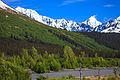 Paradise Peak (left) and Hearth Mountain (right)