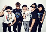 Kiri ke kanan: G-Dragon, T.O.P, Seungri, Taeyang, Daesung.