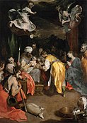 La circoncision de Federico Barocci (peint pour l'oratoirio del nome di Dio de Pesaro) aujourd’hui encore au Musée du Louvre.