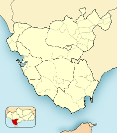 Fuerte de San García is located in Province of Cádiz