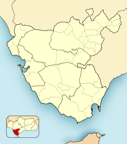 Puerto Serrano is located in Province of Cádiz