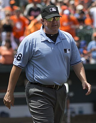 <span class="mw-page-title-main">Doug Eddings</span> American baseball umpire (born 1968)