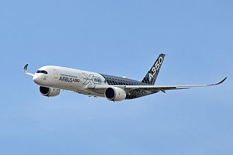 Sharklets de l'Airbus A350 XWB.