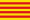 Flagge von Katalonien