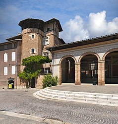 The Place du Griffoul, in Gaillac