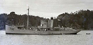 HMNZS <i>Waipu</i> Castle-class trawler built for the RNZN