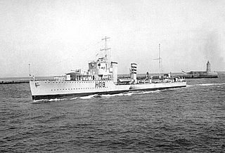 HMS <i>Acasta</i> (H09) A-class destroyer