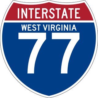 <span class="mw-page-title-main">Interstate 77 in West Virginia</span> Section of Interstate Highway in West Virginia, United States