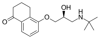 <span class="mw-page-title-main">Levobunolol</span> Chemical compound