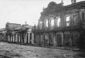 Houses burned down by Bulgarian troops in 1916, during the Romanian Campaign of World War I