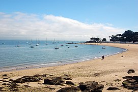 Noirmoutier-en-l'Île, à la pointe nord-ouest.