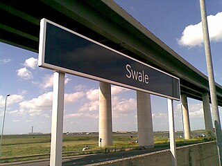 <span class="mw-page-title-main">Swale railway station</span> Railway station in north Kent, England