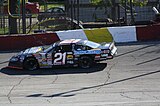 Schendel's 2011 ASA Midwest Tour car at Rockford Speedway