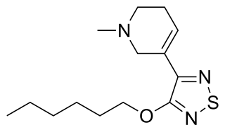 <span class="mw-page-title-main">Xanomeline</span> Chemical compound