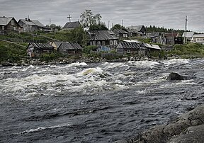 Umbos upė ties Senąja Umba