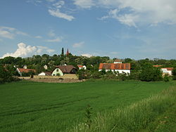 Chržín from west