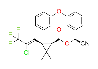 <span class="mw-page-title-main">Cyhalothrin</span> Synthetic pyrethroid used as insecticide