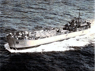 USS <i>Litchfield County</i> World War II tank landing ship