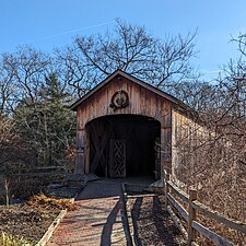 North Entry - Covered Bridge.