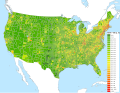 Image 7The concentration of NRHP listings throughout the contiguous U.S. by county (from United States National Register of Historic Places listings)