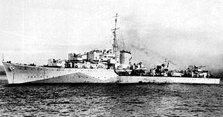 ORP <i>Orkan</i> (G90) Destroyer of the Polish Navy during World War II