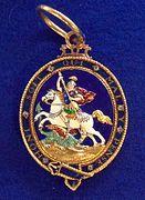 Order of the Garter badge2 (United Kingdom) - Tallinn Museum of Orders.jpg