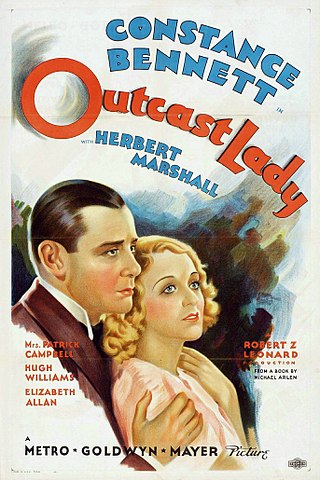 <i>Outcast Lady</i> 1934 film by Robert Zigler Leonard