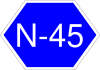 National Highway 45 shield}}