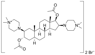 <span class="mw-page-title-main">Pipecuronium bromide</span> Chemical compound