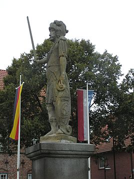 Roland-statue i Bad Bramstedt