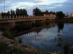The second oldest concrete bridge in Finland, built in 1912 and named humorously as Savisilta ("clay bridge") is located in Ylivieska.