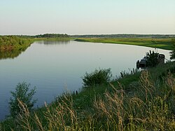 Река Сосва в долното течение