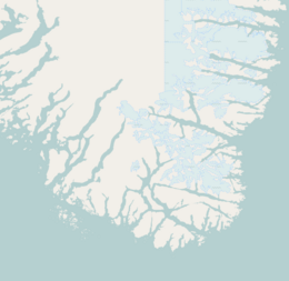 Ikeq Island is located in the Southern tip of Greenland