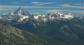 Mt. Stuart, Scatter Peak, Ingalls Peak (right of center) from northwest