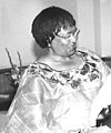 Manto Tshabalala-Msimang op 3 maart 2004 geboren op 9 oktober 1940