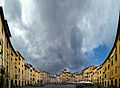 Soikion muotoinen tori Piazza dell' Anfiteatro