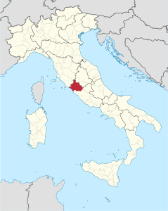 Provincia di Viterbo – Localizzazione