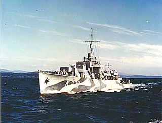 HMCS <i>Waskesiu</i> River-class frigate of the Royal Canadian Navy