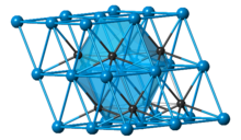 Birim hücredeki α-Tungsten karbür