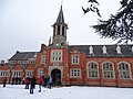 Retford King Edward VI School under redevelopment in 2018. Photograph by Philip Snowden.