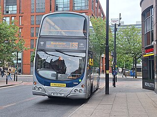 <span class="mw-page-title-main">Greater Manchester bus route 135</span> Bus route in Manchester, England