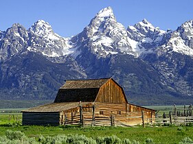 John Moulton Barn, Grand Teton National Park