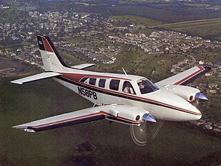 <span class="mw-page-title-main">Beechcraft Baron</span> Light aircraft manufactured 1961–present