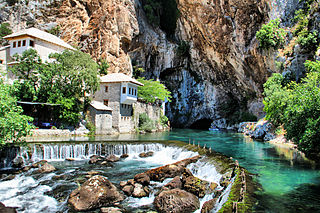 <span class="mw-page-title-main">Blagaj, Mostar</span> Village in Federation of Bosnia and Herzegovina, Bosnia and Herzegovina